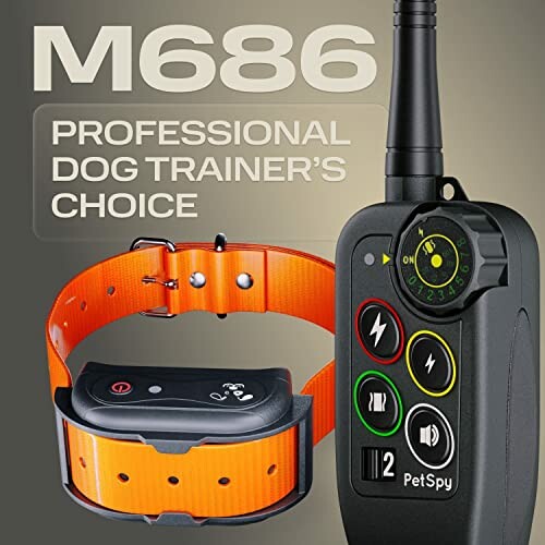 PetSpy M686 Dog Training Collar